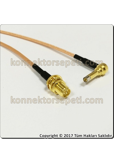 Wireless Pigtail Kablo 15Cm Rp Sma Dişi - Ms156 Erkek A+
