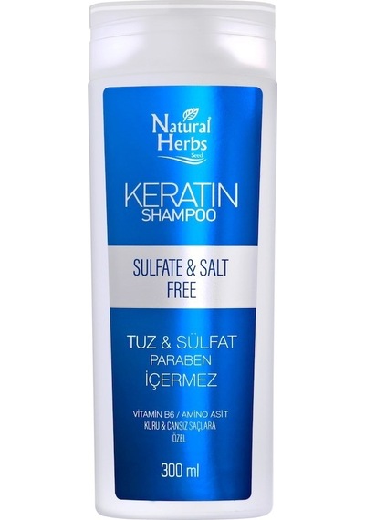Natural Herbs Keratin Sülfatsız Şampuan 300 ML