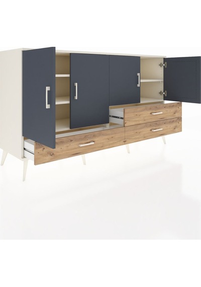 Hyperion Konsol 5 Raflı 3 Çekmeceli 4 Kapaklı 176x44x99 Aytaşı-an Aytaşı-antrasit/çam Hyperion Konsol 5 Raflı 3 Çekmeceli 4 Kapaklı 176x44x99 Aytaşı-an Aytaşı-antrasit/çam