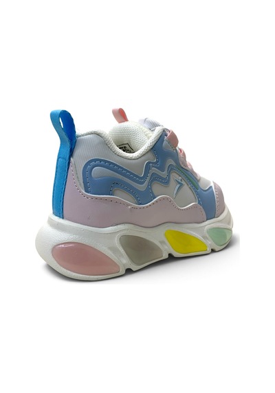 Cool Elliot Bebek Işıklı Rahat Sneaker Pudra