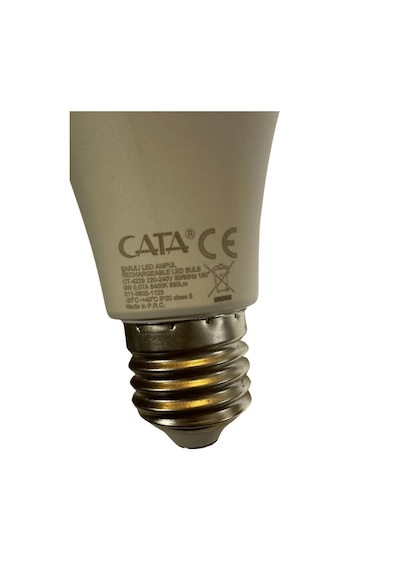 Cata Ct-4229 9w 6400k Beyaz Işık E27 Duylu Şarjlı Led Ampul 8 Adet
