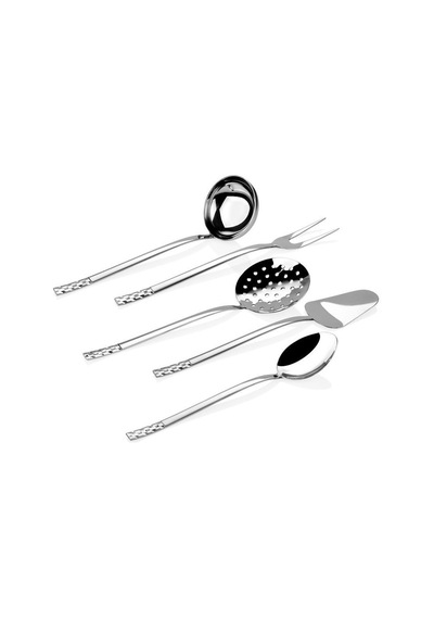 Scholar 5 Parça Elmas Servis Seti 304 3Mm