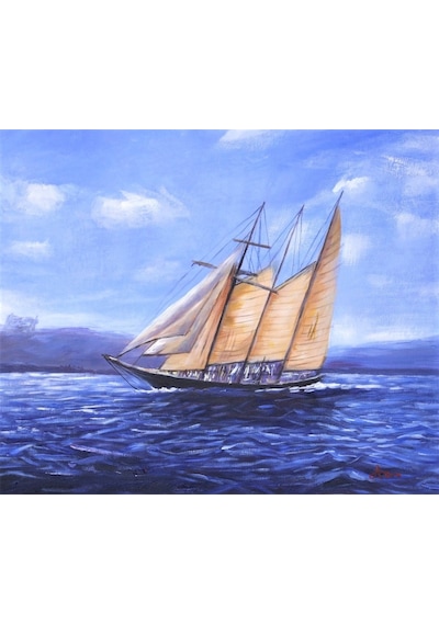 Yağlı Boya Tablo %100 El Yapımı Home In Joy 84Cmx75Cm (535799530)