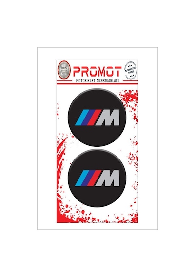 Bmw Uyumlu Damla Logo Sticker 03 Diğer