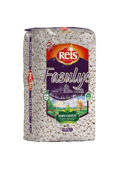 Reis Kuru Fasulye 1 Kg - 5 Adet Tarı