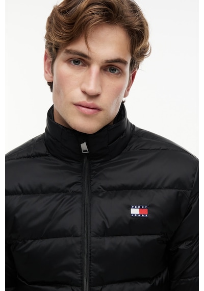 Tommy Hilfiger Tjm Lıght Down Packbl Jacket Ext Erkek Siyah Mont - Dm0dm23231