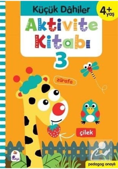 Aktivite Kitabı 3 - Küçük Dahiler 4+Yaş - Ayça G. Derin - İndigo Çocuk