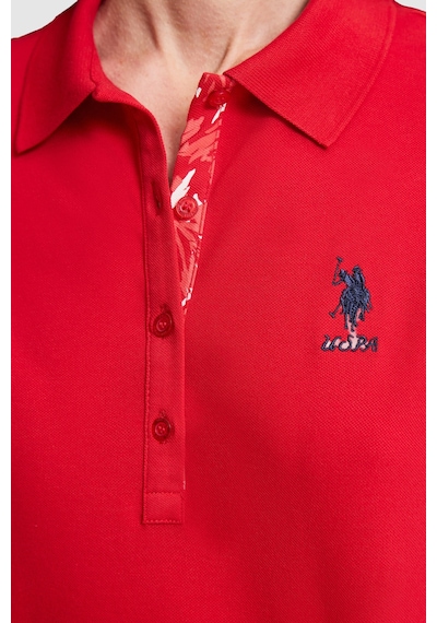 U.s. Polo Assn. Kadın Kırmızı Tişört Basic 50321798-vr030 Kirmizi