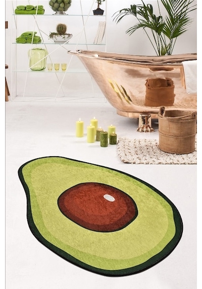Avacado Bath Djt 80X120 Cm Kaymaz Banyo Paspası