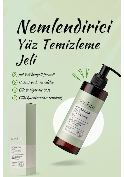 Nemlendirme Etkili Temizleme Jeli - Kuru-normal Ciltler Hydrating Face Cleansing Gel 200ml