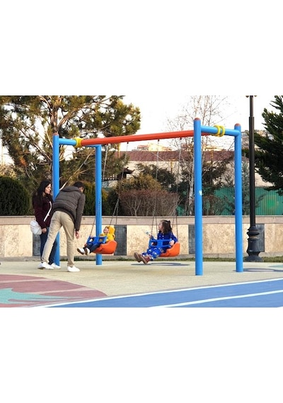İkili Salıncak, Standart Tip Park Salıncağı 114x2mm-349