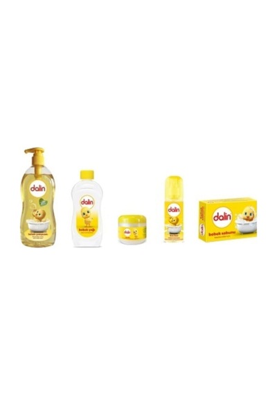 Dalin 700 Ml Şampuan + Bebek Yağı 300 Ml + Vazelin 100ml + Kolonya 150 Ml + Sabun