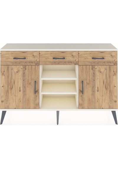 Arges Konsol 4 Raflı 3 Çekmeceli 2 Kapaklı 132x30x83 Aytaşı-çam/çam Çam/çam Arges Konsol 4 Raflı 3 Çekmeceli 2 Kapaklı 132x30x83 Aytaşı-çam/çam Çam/çam