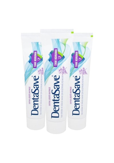 Dentasave Diş Macunu Tam Koruma Cıstus Çiçeği 75 Ml X 3
