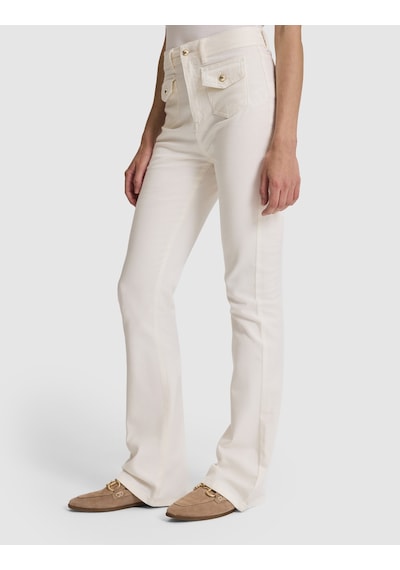 Pierre Cardin Kadın Ekru Pantolon Jean 50324048-vr019