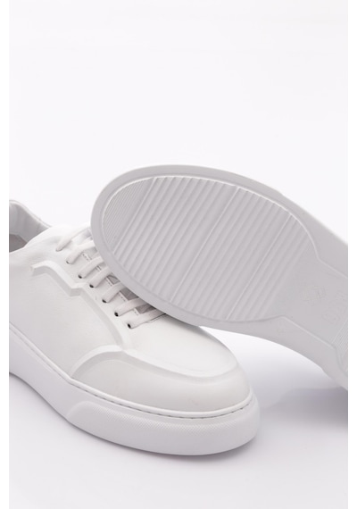 Dgn Urbano Erkek Sneakers Ayakkabi Beyaz Antik Beyaz
