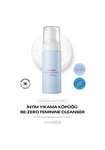 Hassas İntim Yıkama Köpüğü Be Zero Feminine Bubble Cleanser