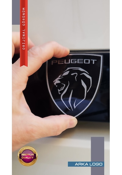 Peugeot Yeni Aslan 3d Logo Çamurluk&arka&yan&kapı Içi