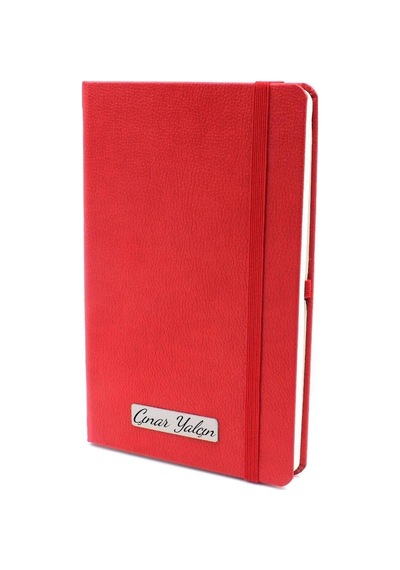 Kişiye Özel Kadınlar Gününe Özel Hediye Seti Kupa & Metal Mum & Kırmızı Defter