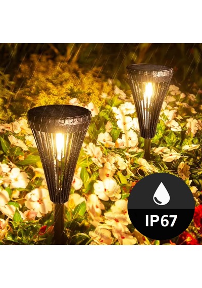 Forlife 15watt Fonksiyonel Solar Çim / Bahçe Aydınlatma Armatür