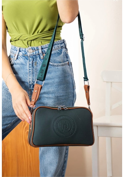 Just Polo Kadın Yeni Sezon Omuz Çantası 232053mh Yeşil Taba