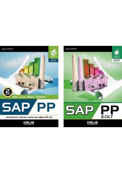SAP PP Eğitim Seti - 2 Kitap Takım- Kodlab