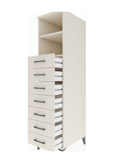 Kronos Dolap 2 Raflı 7 Çekmeceli 44x59x182 Aytaşı-aytaşı Aytaşı