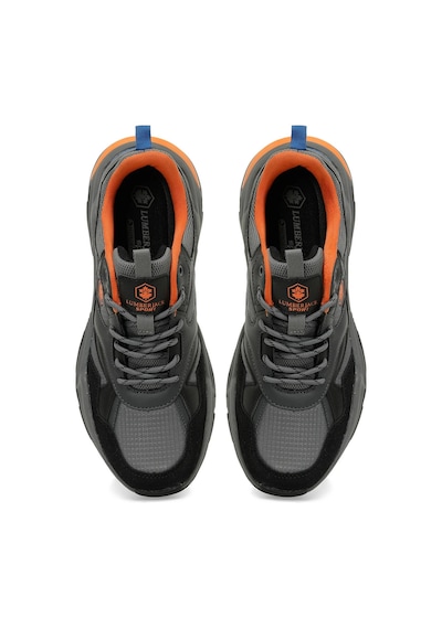 Lumberjack Joao 4pr Erkek K.gri-turuncu Sneaker Ayakkabı Gri
