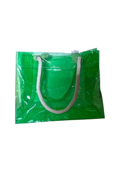 Rm Promosyon R&m Promosyon Su Geçirmez Şeffaf Pvc Kadın Plaj Ve Omuz Çantası - Kalın Halat Saplı Deluxe Plaj Çantası Yeşil Yeşil Rm Promosyon R&m Promosyon Su Geçirmez Şeffaf Pvc Kadın Plaj Ve Omuz Çantası - Kalın Halat Saplı Deluxe Plaj Çantası Yeşil Yeşil