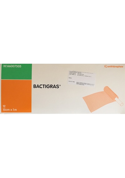 Bactigras 15X1 Metre Rulo (Antiseptik Tül Grass Sargı)