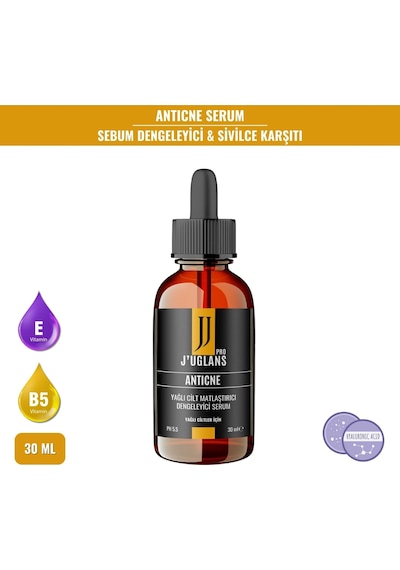 Juglans Anticne Sebum Dengeleyici ve Sivilce Karşıtı Serum 30 ML
