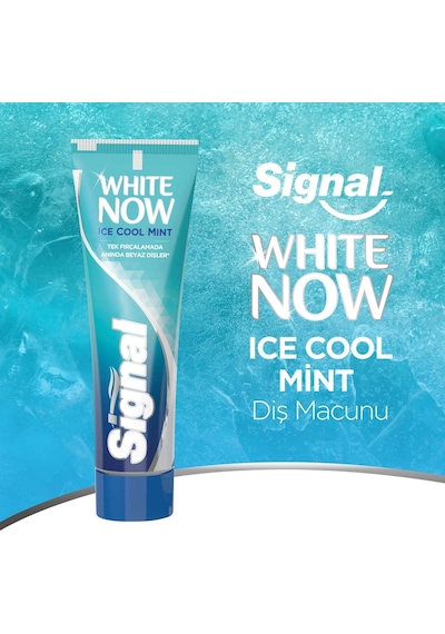 Signal White Now Ice Cool Mint Diş Macunu 75 ML