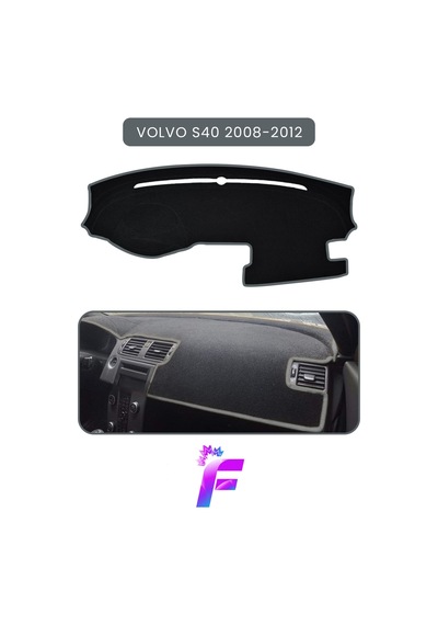 Volvo S40 2008-2012 Torpido Örtüsü Güneşten Korur Kolay Montaj Tam Uyum Tam Koruma C62
