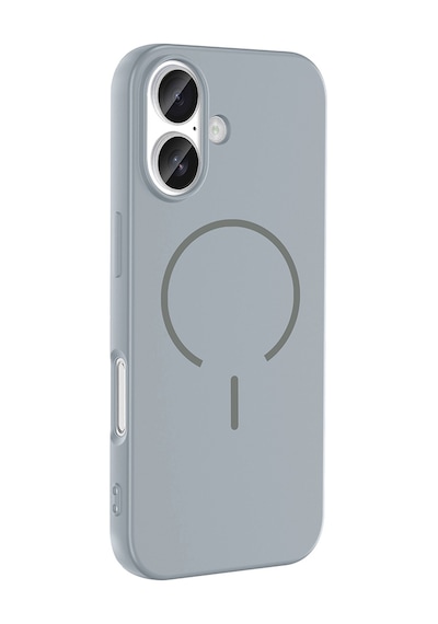 Apple Uyumlu iPhone 17 Kılıf M-safe Şarj Özellikli Zore Meta Kapak - Turuncu Turuncu
