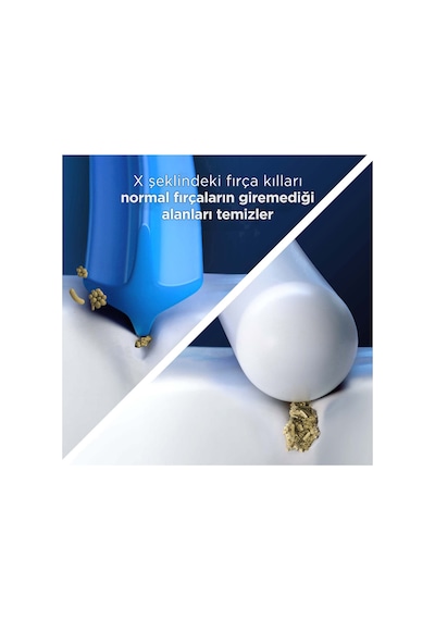 Oral-B Pro Sensitive Clean X-Filament Şarjlı Diş Fırçası Yedek Başlığı 2 Adet