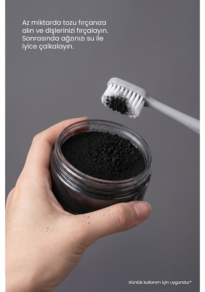 Royues Aktif Karbon Diş Beyazlatma Tozu 40 G