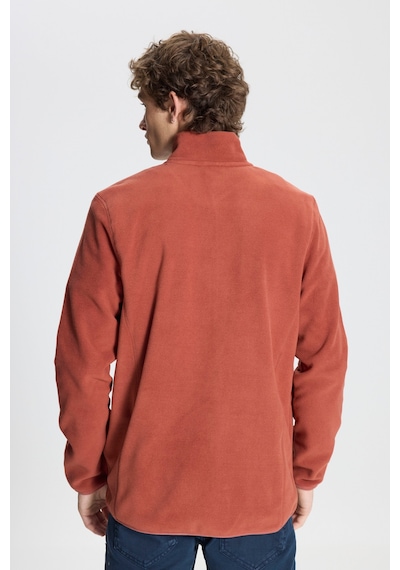 AC&Co / Altınyıldız Classics Standart Fit Fermuarlı Bato Yaka Polar Erkek Ceket Açık Kahverengi AC&Co / Altınyıldız Classics Standart Fit Fermuarlı Bato Yaka Polar Erkek Ceket Açık Kahverengi