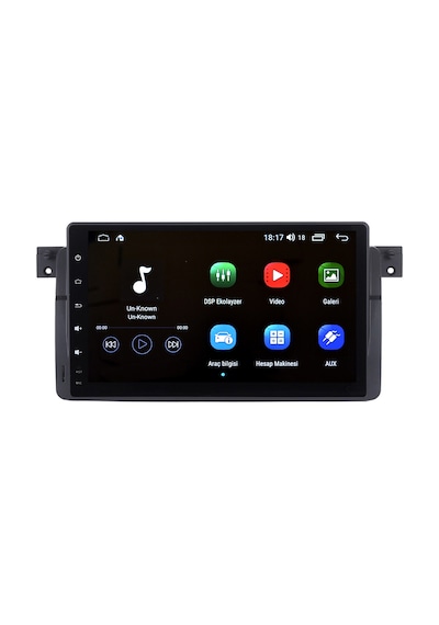 Otolas Bmw E46 Android Multimedya Navigasyon Oto Teyp 8 Gb + 128 Gb 9"