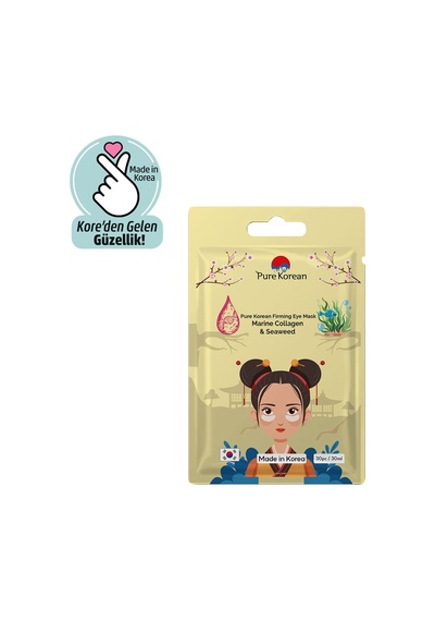 Pure Korean Firming Eye Mask Göz Maskesi 30'lu - 6 Adet Tarı