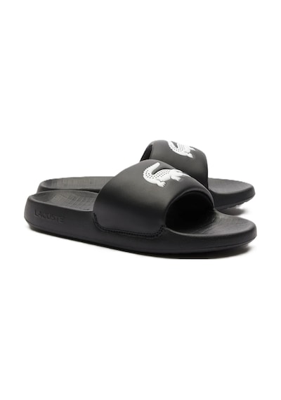 Lacoste Serve Slide 1.0 Unisex Terlik Siyah Siyah