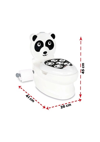 07 561 Pilsan Eğitici Panda Klozet Çok Renkli