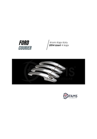 Ford Tourneo Courier Krom Kapı Kolu 4 Kapı 2014 Üzeri P. Çelik