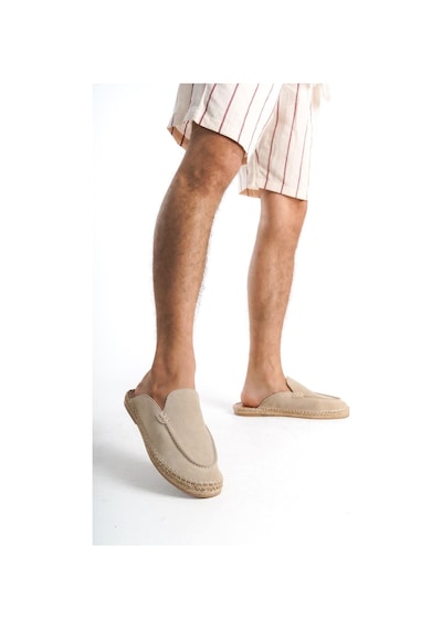 Mubiano Hakiki Deri Summer Erkek Süet Önü Kapalı Jüt Taban Bej Espadril Terlik -mssr3416-bj Bej Mubiano Hakiki Deri Summer Erkek Süet Önü Kapalı Jüt Taban Bej Espadril Terlik -mssr3416-bj Bej