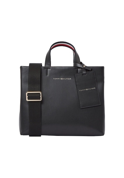 Tommy Hilfiger Th Establıshed Med Shopper-8288 Black