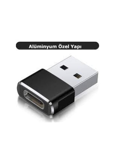 Samsung Uyumlu Huawei Xiaomi Oppo Type-C Dişi Usb Erkek Çevirici
