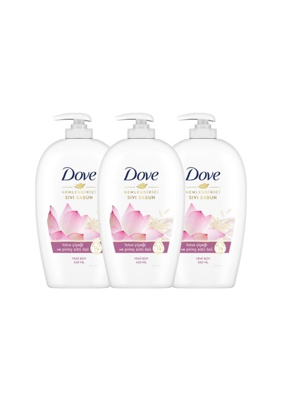 Sıvı Sabun Lotus Çiçeği Pirinç Özlü 450 Ml X3 Adet