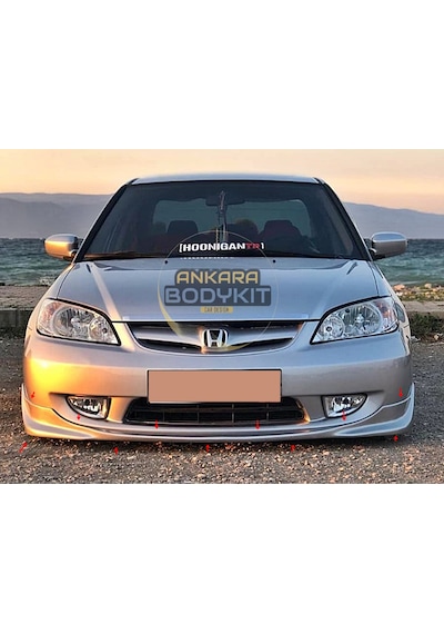Civic Vtec2 S2000 Ön Tampon Eki - Boyasız - Plastik