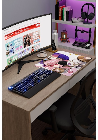 Dori Genshin Impact Anime Gacha V5 - 48x40 Xl Gaming Mouse Pad Fare Altlığı