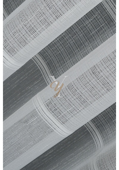 5505 Tül Perde V-01 Ekru Ekru