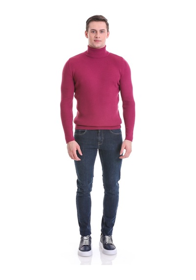 Hatemoğlu Fuşya Slim Fit Fitilli Balıkçı Yaka Yünlü Triko Kazak 34232023a0 Fuşya Hatemoğlu Fuşya Slim Fit Fitilli Balıkçı Yaka Yünlü Triko Kazak 34232023a0 Fuşya